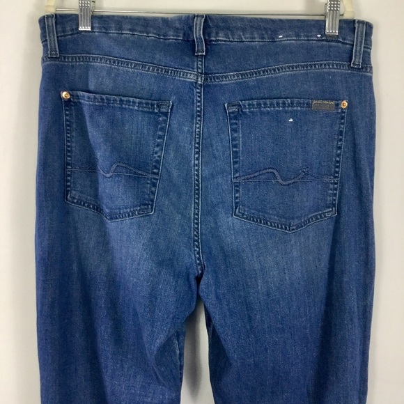 7 For All Mankind Kimmie Bootcut Jeans Size 34 - Picture 12 of 15